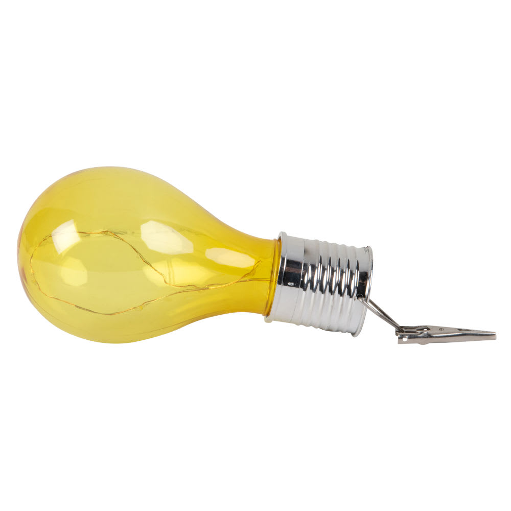 Ampoule solaire LED jaune Maisons du Monde