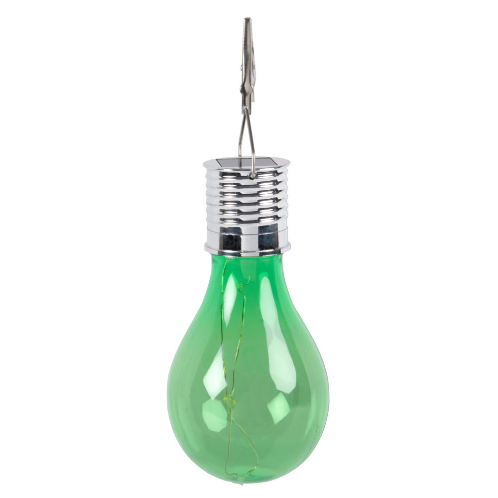 Ampoule solaire LED verte Maisons du Monde
