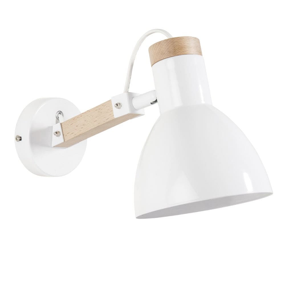 Applique En Metal Blanc H 16 Cm Wood Vintage Maisons Du Monde
