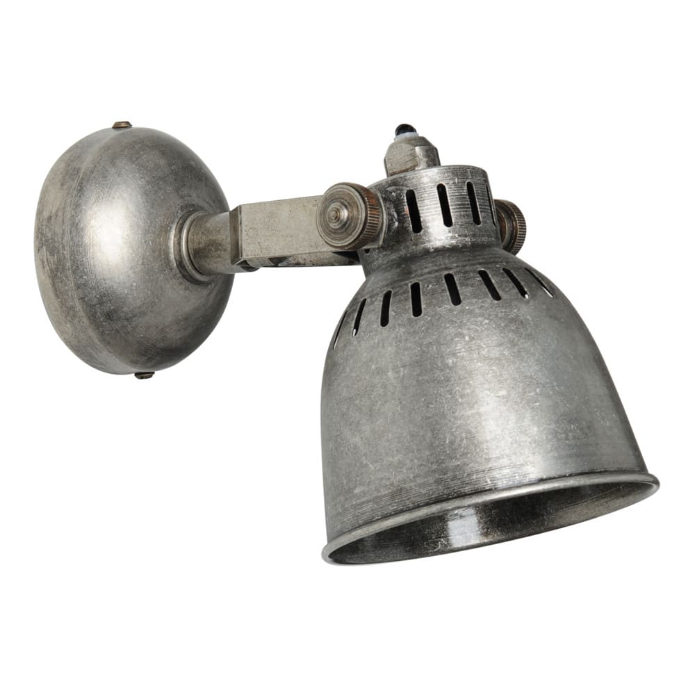 Applique industriale in metallo effetto anticato Vintage Solo Maisons