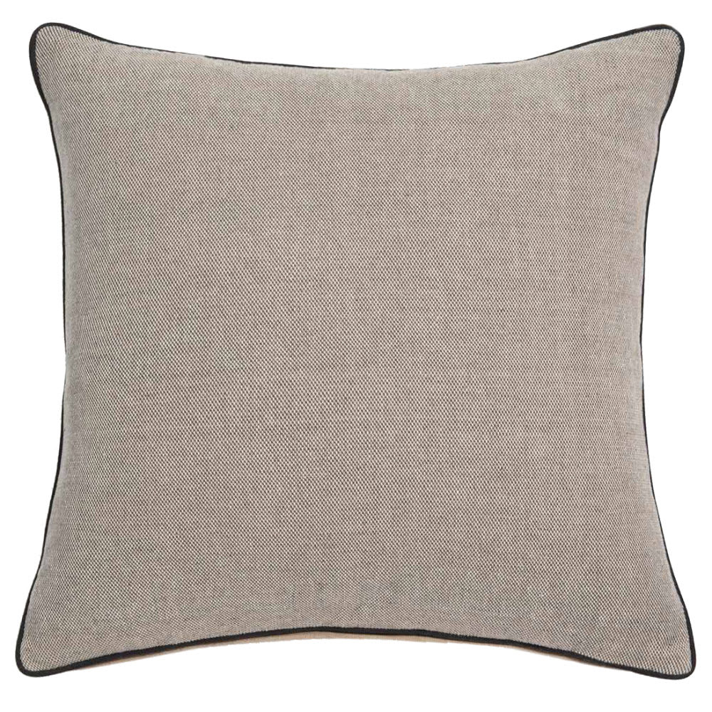 cotton cushion in beige 60 x 60cm Atelier Maisons du Monde