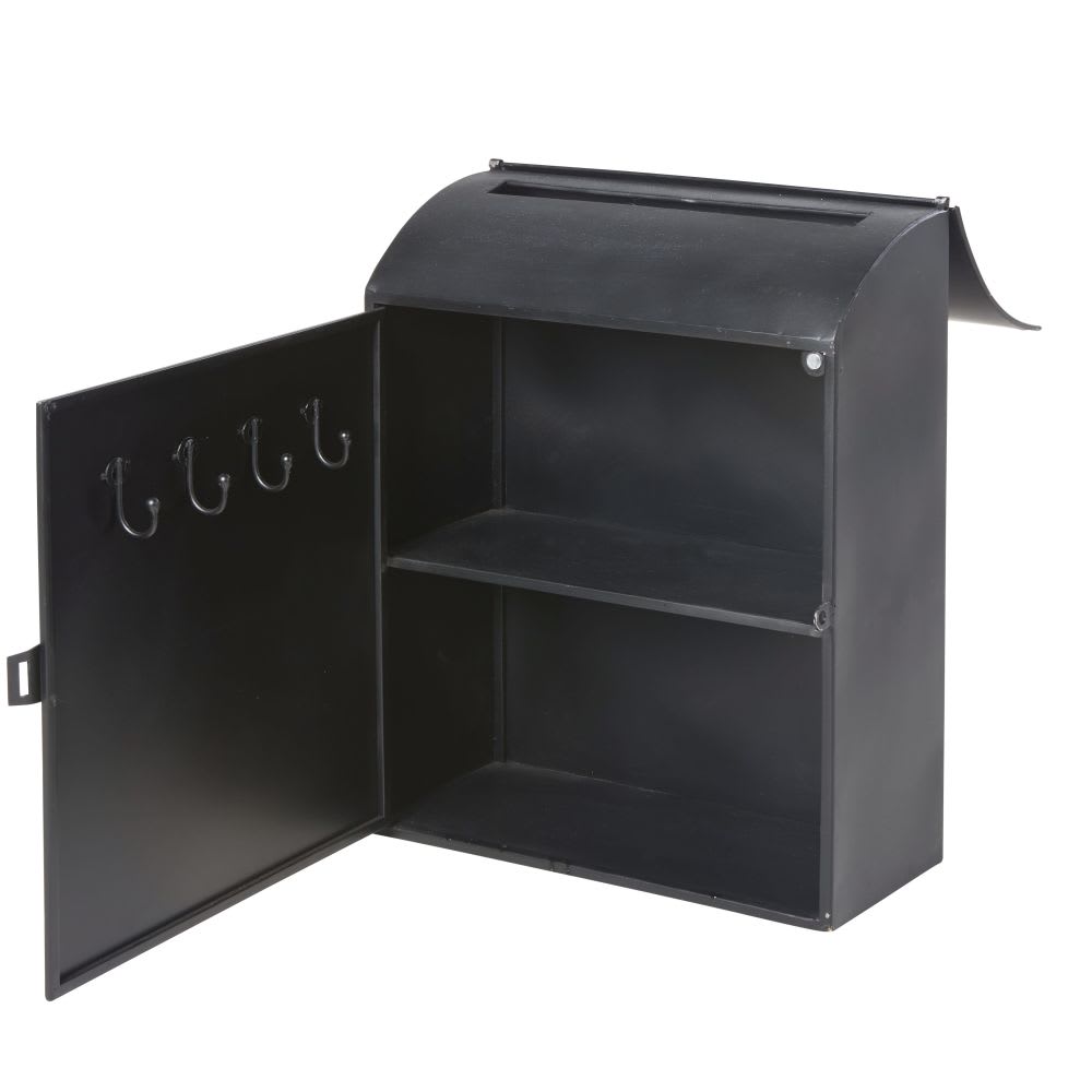 Black Metal Key Box Washington Maisons du Monde