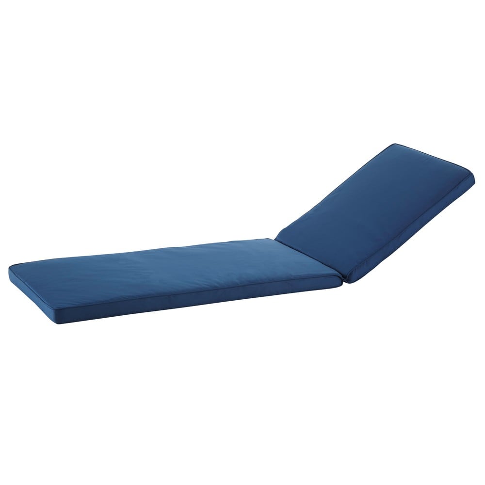Blue Sun Lounger Mattress 58x196 Maisons du Monde