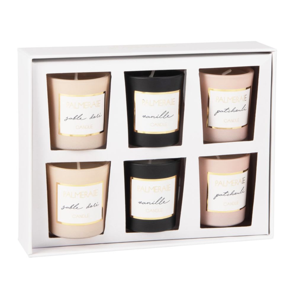 Coffret 12 Bougies Parfumées SOSINYA - Parfums Variés Pour Relaxation, Yoga Ou Cadeau Femme