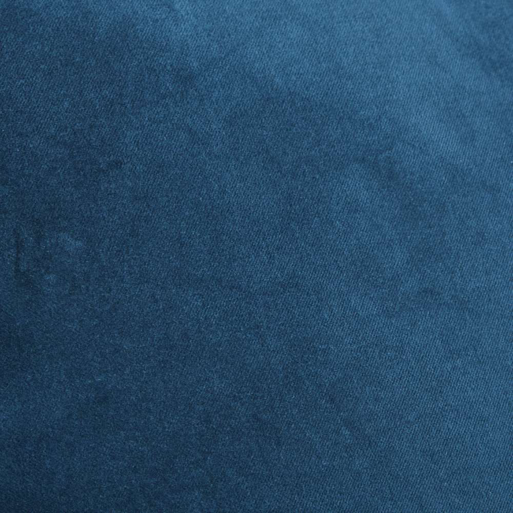 Cojín de terciopelo azul intenso 45x45 Maisons du Monde Cojín de terciopelo azul intenso 45x45 Maisons du Monde