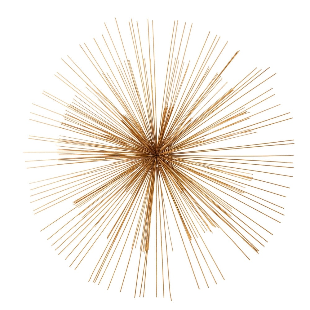 Déco Murale Soleil En Fil De Métal Doré D104 Mirasol Maisons Du Monde