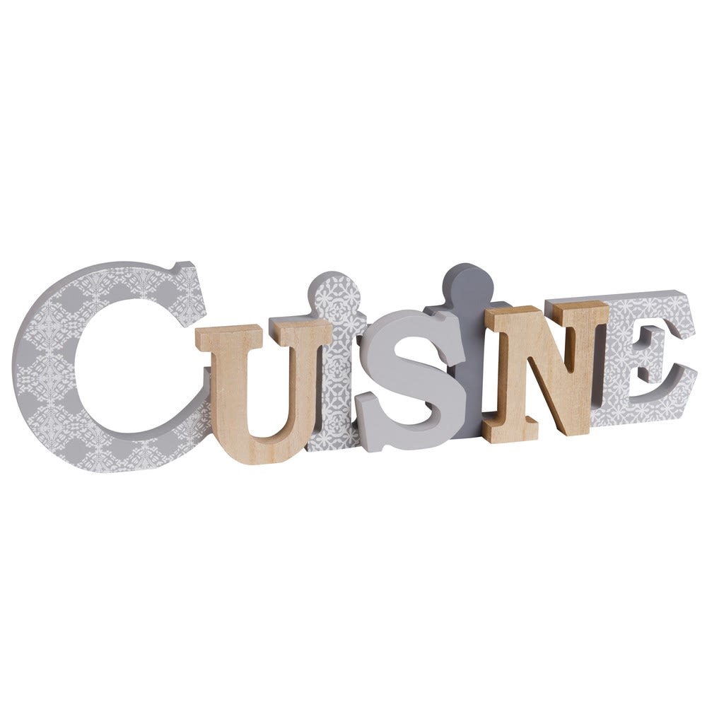 Deko Schriftzug  Cuisine  44x13 Cuisine  Maisons du Monde