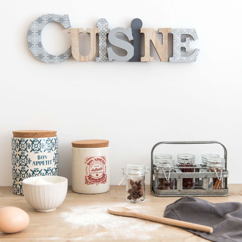 Deko Schriftzug  Cuisine  44x13 Cuisine  Maisons du Monde