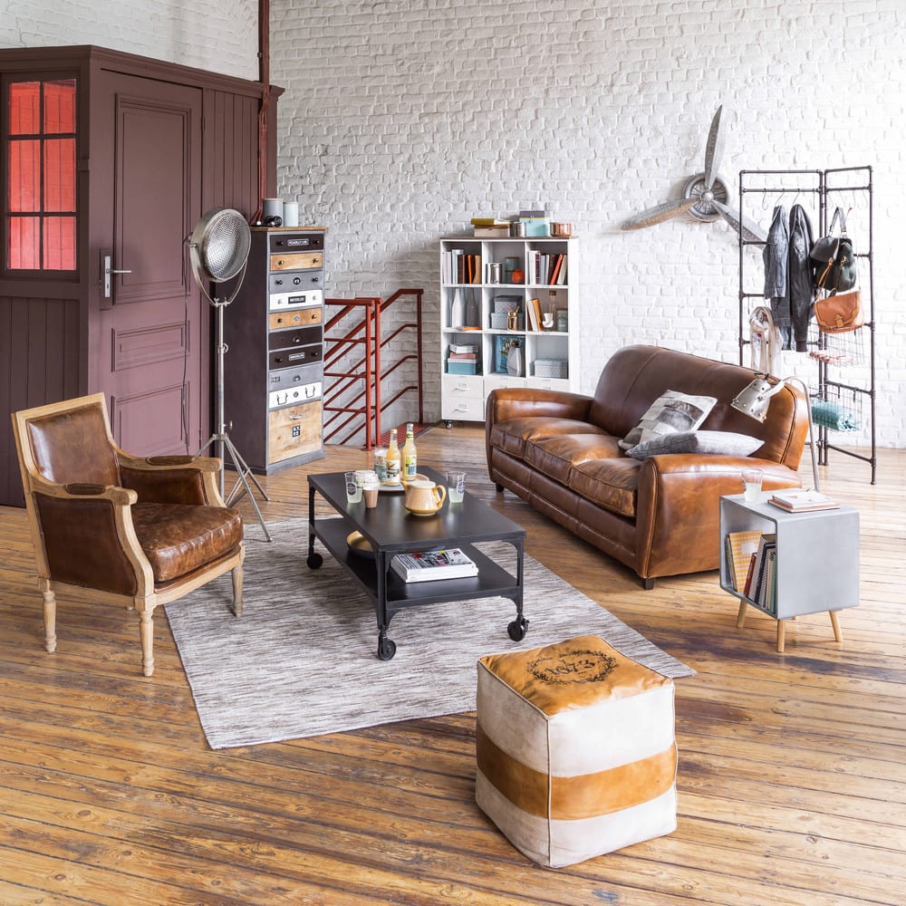Distressed Wood Semainier Chest W 59cm Lazare Maisons Du Monde Distressed Wood Semainier Chest W 59cm Lazare