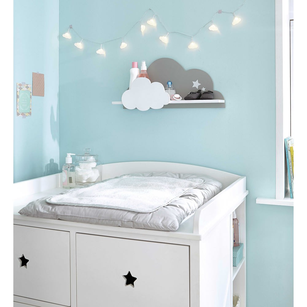 étagère Murale Nuage Blanche Et Grise Songe Maisons Du Monde