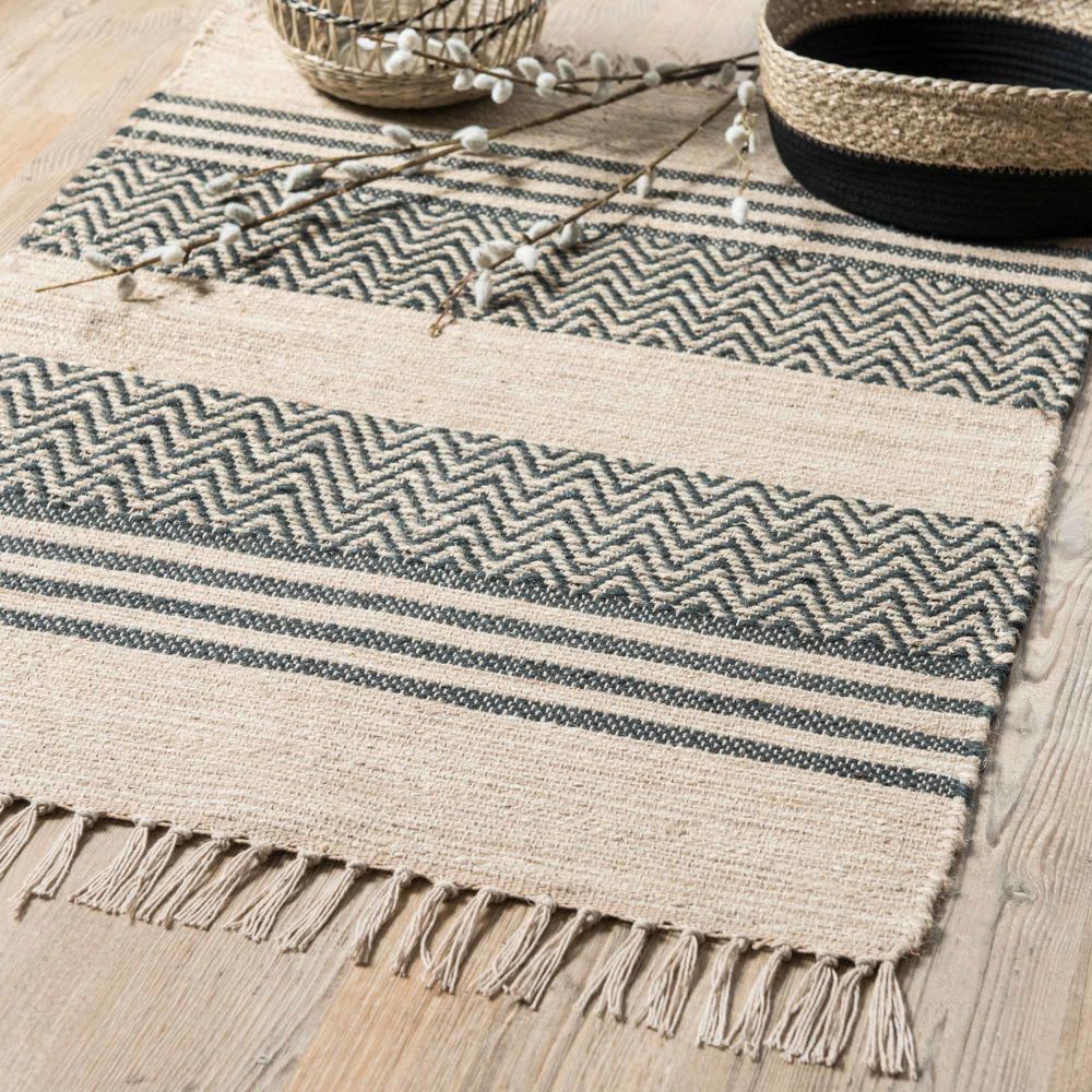 Gestreifter Juteteppich 60x90 Pasco | Maisons du Monde
