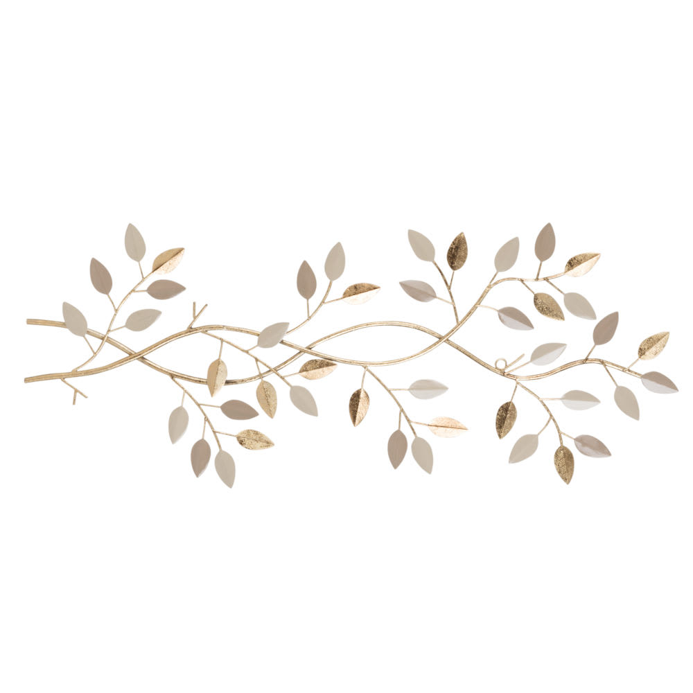 Gold Metal Branch Wall Art 37x85 Livia Maisons du Monde