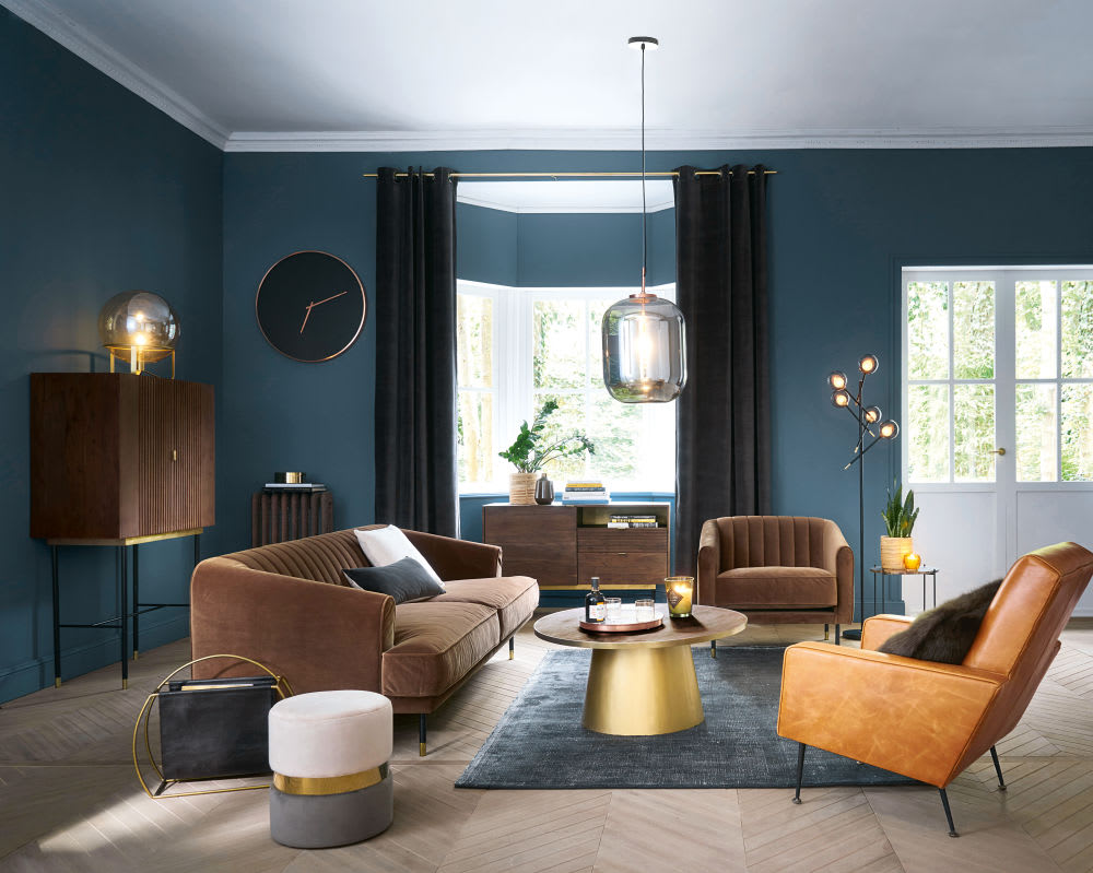 63 DGSD Tavolino ottomano Sgabello con Fibbia in Velluto Sgabello Imbottito per Il Soggiorno,Grey-63 38cm