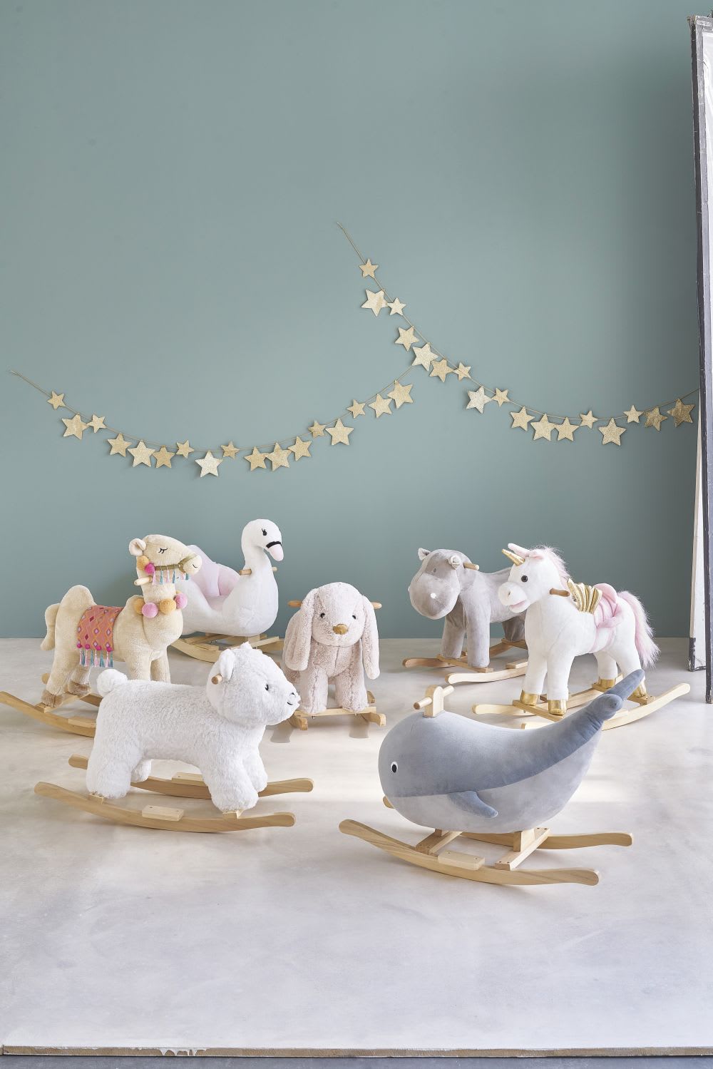 Lapin A Bascule Enfant H 47 Cm Mathurin Maisons Du Monde