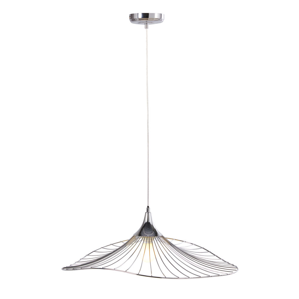 Lámpara de techo de alambre plateado Orla Maisons du Monde