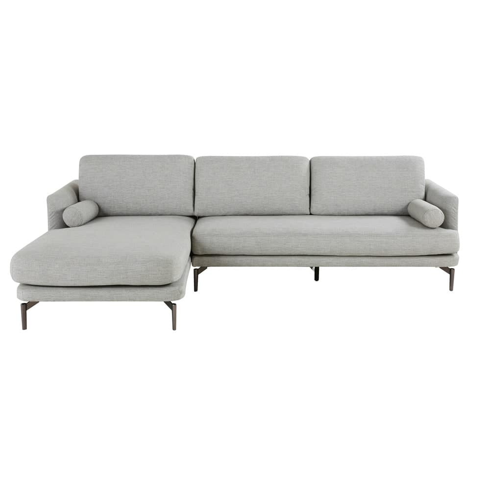 Light Grey 5 Seater Left Hand Corner Sofa Alaska Maisons Du Monde Light Grey 5 Seater Left Hand Corner Sofa Alaska