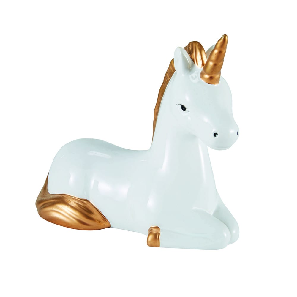 Ceramic Unicorn Money Box Lilly Maisons Du Monde - ceramic unicorn money box lilly