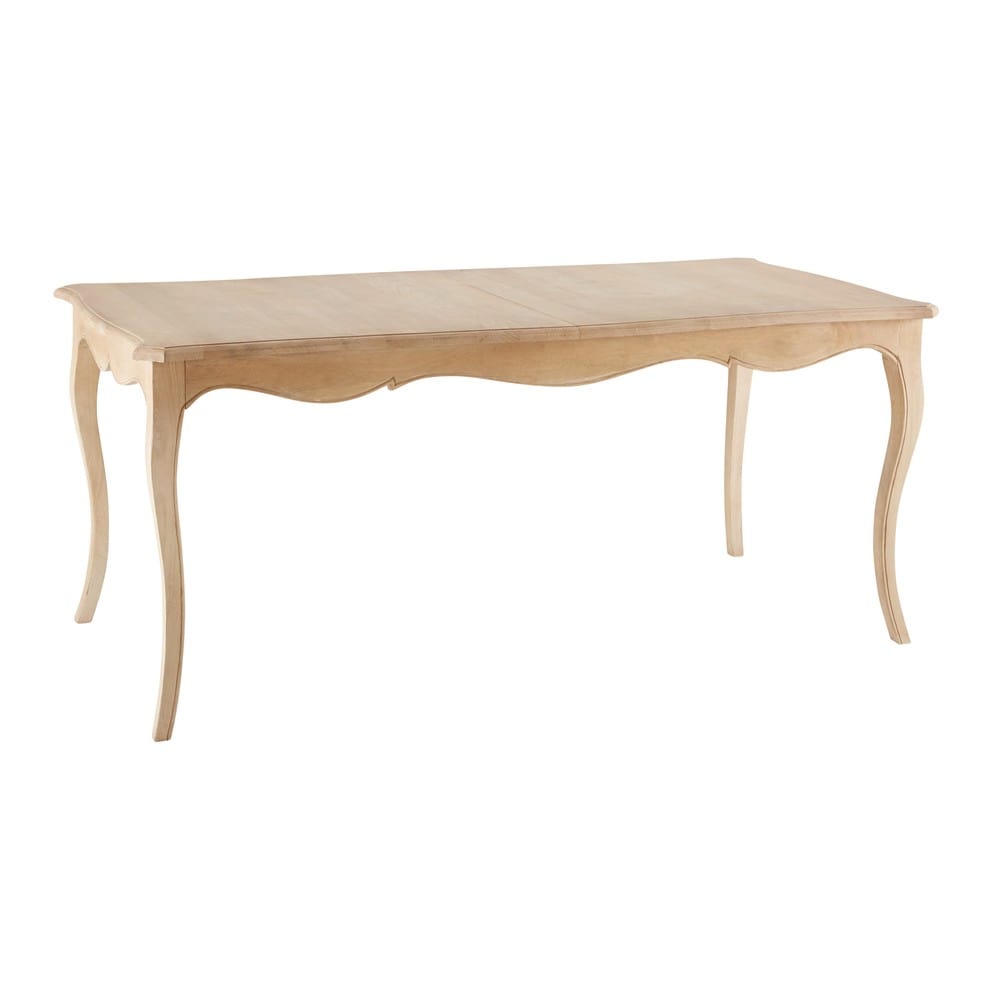 Mango Wood Extendable 810 Seater Dining Table W 180/220 cm Colette