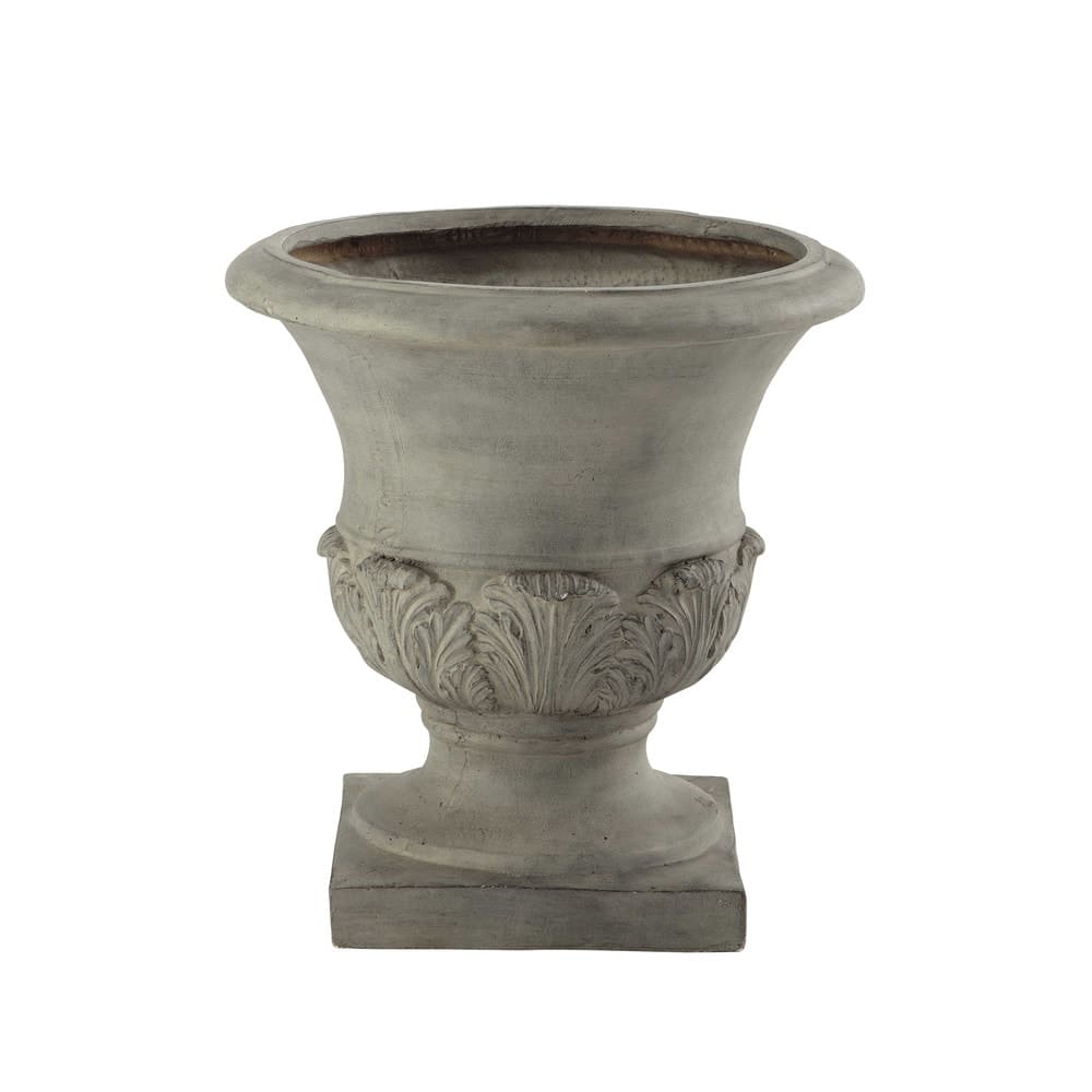 resin garden urn in grey H 46cm Medicis | Maisons du Monde