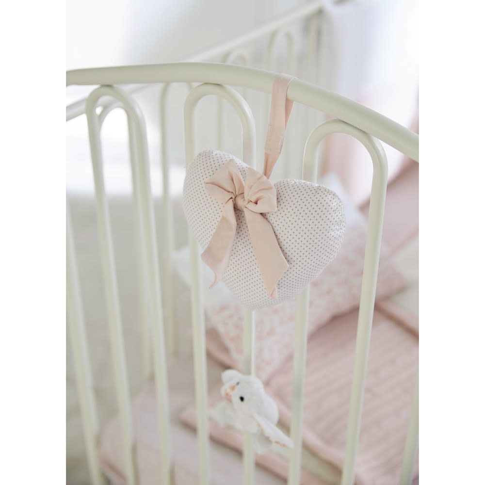 Metal baby cot in offwhite W 126cm Juliette Maisons du Monde