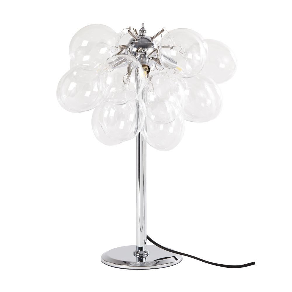 Metalen lamp met glazen bollen Cloud Maisons du Monde