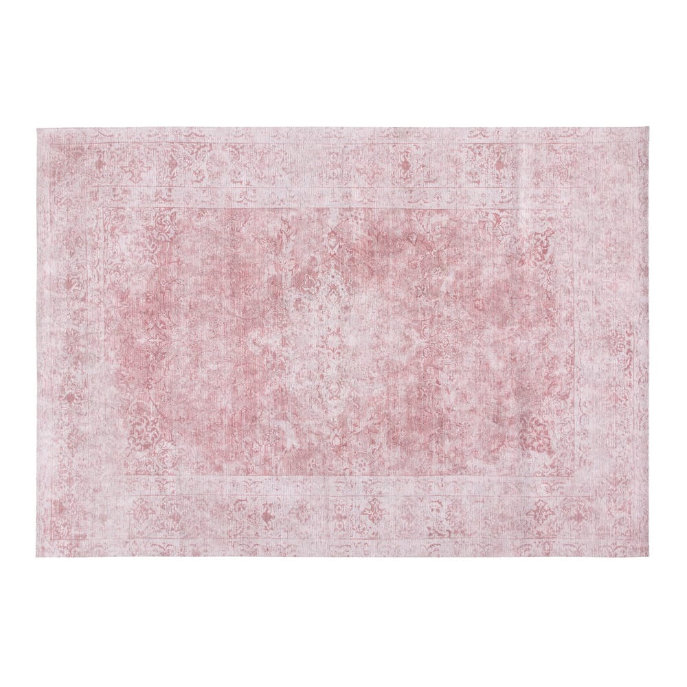 Pink Woven Rug 155x230 Maisons du Monde