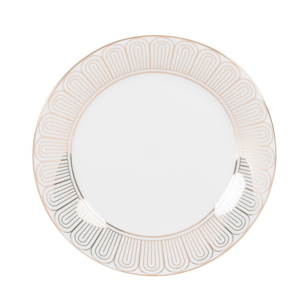 plato de postre en blanco rectangular 20.5 x 13 cm com-four® 8x Plato de porcelana fina en forma de cartón 08 piezas - plano plato de aperitivos 