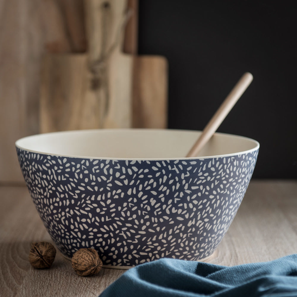 Printed Bamboo Salad Bowl Maisons du Monde
