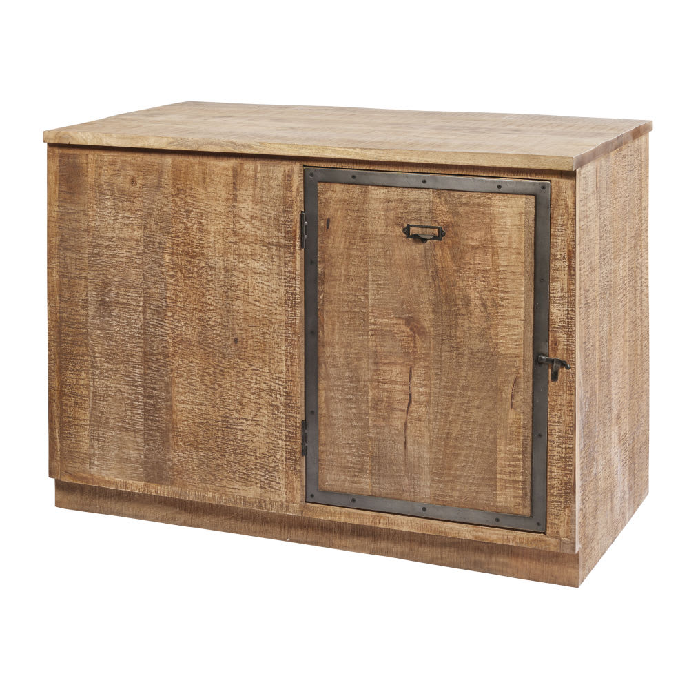Solid Mango Wood 1 Door Kitchen Corner Base Unit Melchior Maisons Solid Mango Wood 1 Door Kitchen Corner Base Unit Melchior