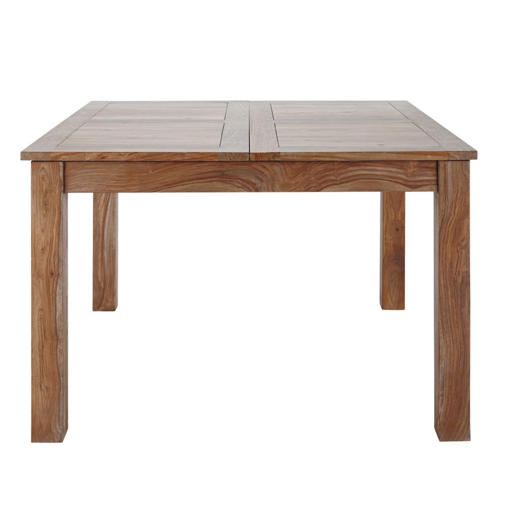 Table à manger extensible 8 à 10 personnes en sheesham L130/190 Stockholm Maisons du Monde