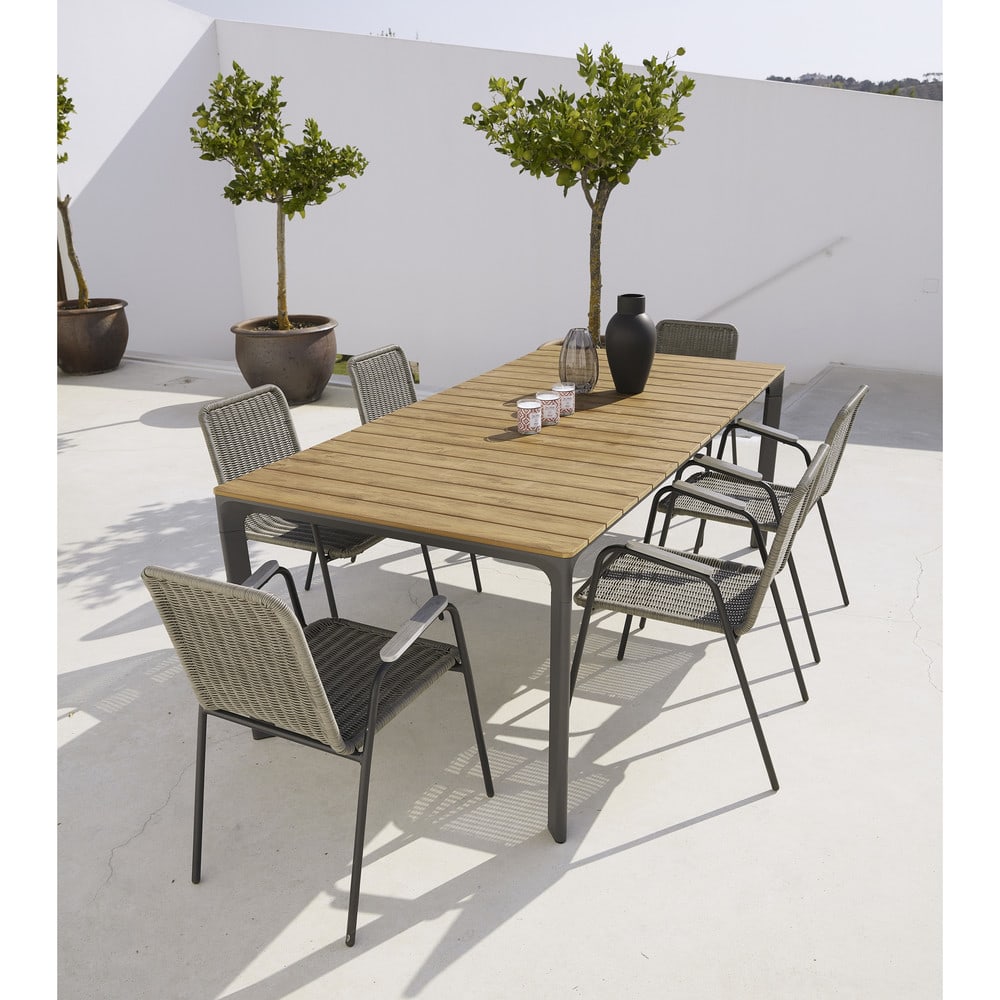 Table jardin composite