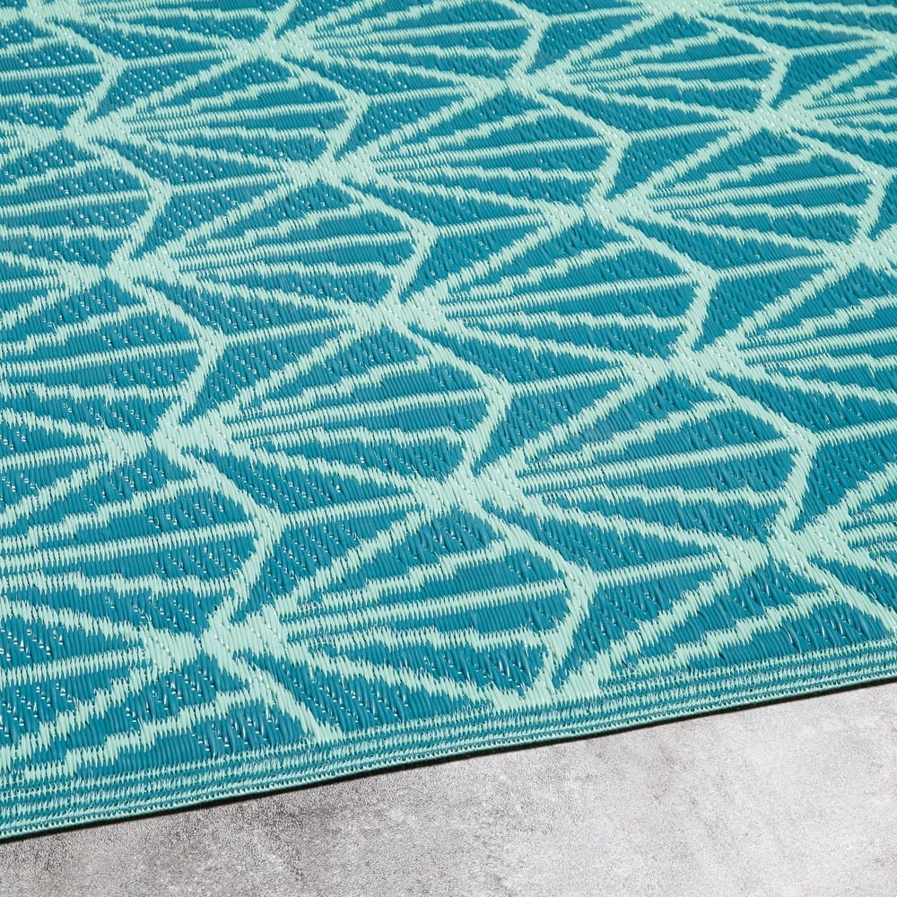 SHACOS Tappeto Esterno Grande 150x240cm - Impermeabile E Reversibile Per Picnic, Balcone E Giardino - Foto 7