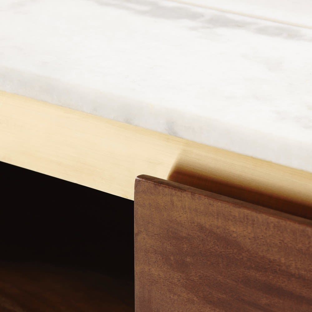 White Marble And Solid Acacia 3 Door Tv Cabinet Cuccino Maisons White Marble And Solid Acacia 3 Door Tv Cabinet Cuccino