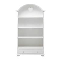 1-Drawer Bookcase in White 1-Drawer Bookcase in White