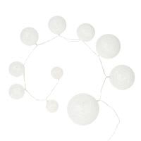 10 LED White Ball Fairy Lights 10 LED White Ball Fairy Lights