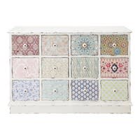 12-Drawer Off-White Cabinet 12-Drawer Off-White Cabinet