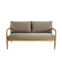 INDIANA - 2-Sitzer-Sofa aus massivem Akazienholz