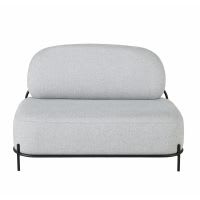 2-Sitzer-Sofa hellgrau 2-Sitzer-Sofa hellgrau