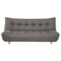 CLOUD - 3-Seater Clic Clac Sofa Bed in Grey