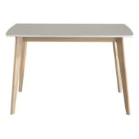 MIA - 4/6-Seater White Dining Table L120