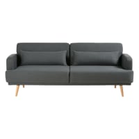 ELVIS - 4-Sitzer-Sofa Clic-Clac in Grau