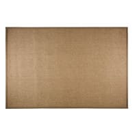 Alfombra trenzada de sisal beige 200x300 BASTIDE Alfombra trenzada de sisal beige 200x300 BASTIDE