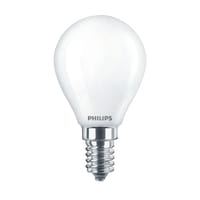 PHILIPS - Ampoules LED sphériques E14 40W dépolies (x2)