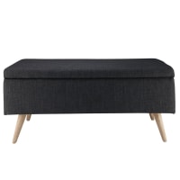 OLIVER - Anthracite Bench with Storage