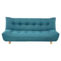 Ausziehbares 3-Sitzer-Sofa, türkisblau Ausziehbares 3-Sitzer-Sofa, türkisblau
