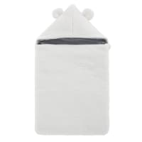 ALESUND - Babyschlafsack (0-6 Monate) aus weißem Bouclé