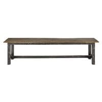 Bank aus Mangoholz, B 185 cm Bank aus Mangoholz, B 185 cm