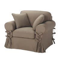 Baumwollsessel, taupe Baumwollsessel, taupe