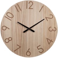 ADIA - Beige carved clock D60cm
