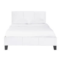 Bett mit Lattenrost, 160 x 200, weiß Zen Bett mit Lattenrost, 160 x 200, weiß Zen